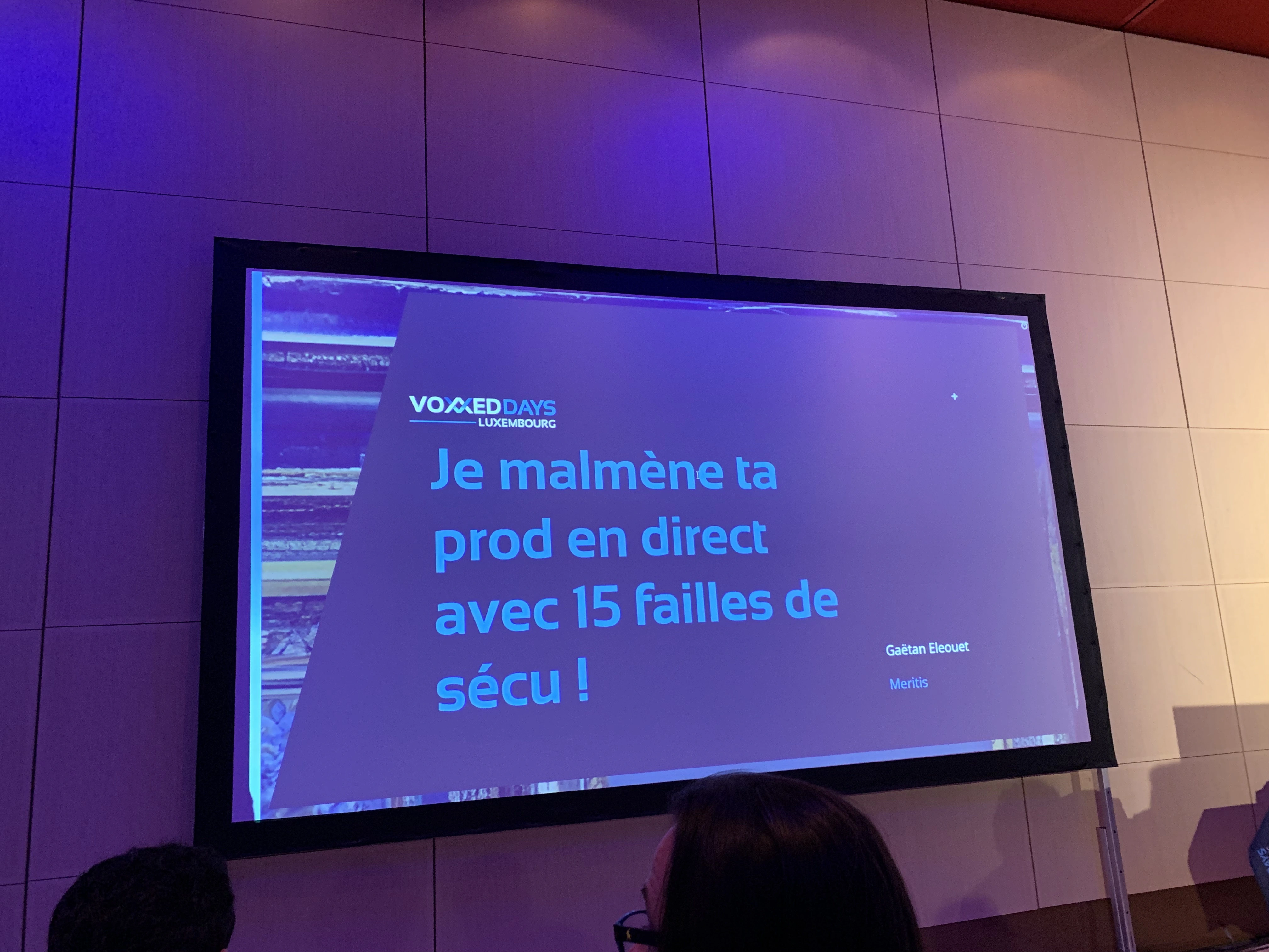 Je malmène ta prod en direct avec 15 failles de sécu