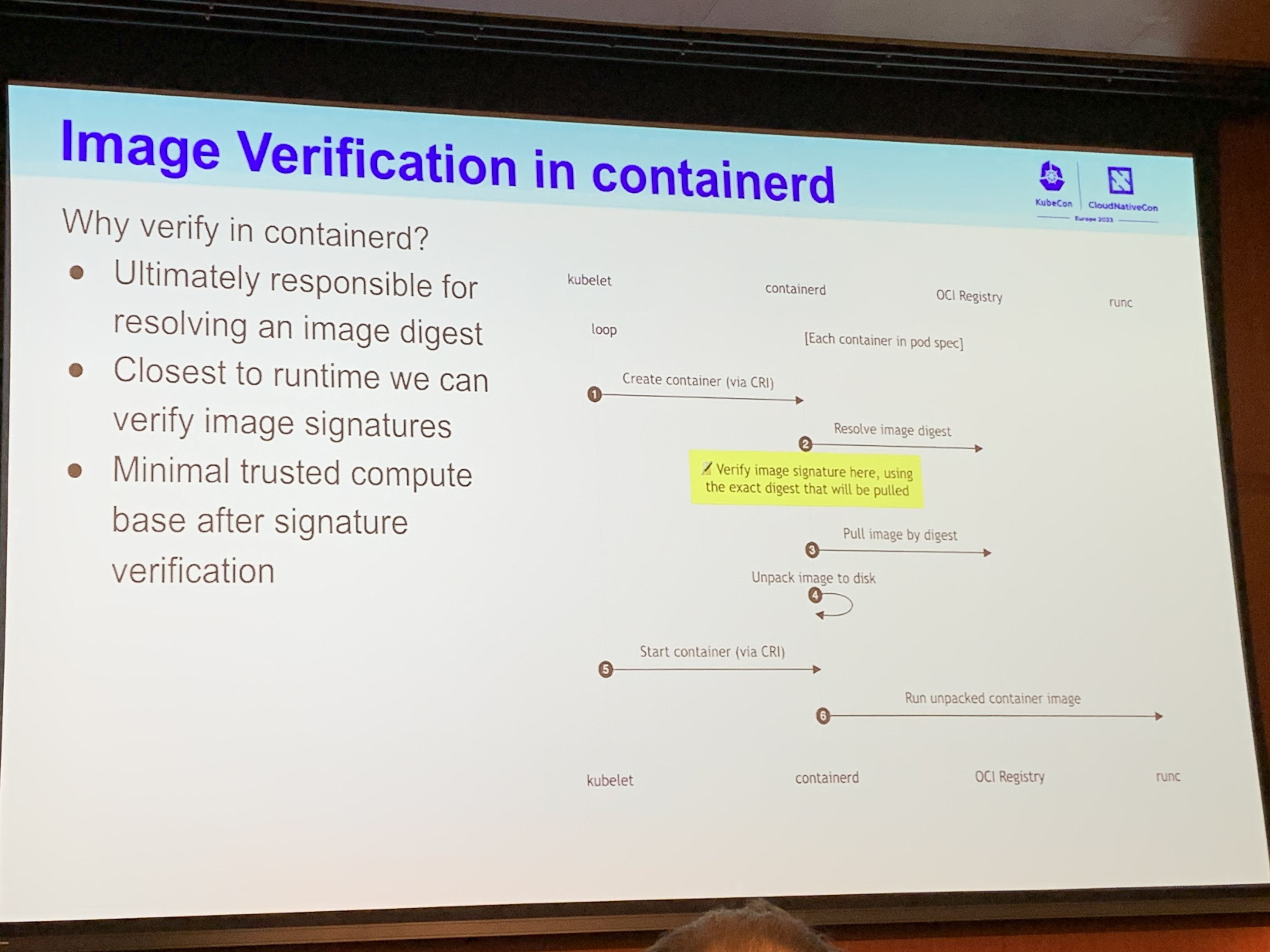 Image Signing and Runtime Verification at Scale